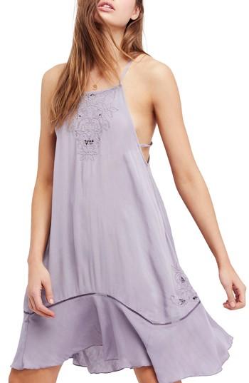 Women's Free People Heat Wave Tunic Dress - Purple