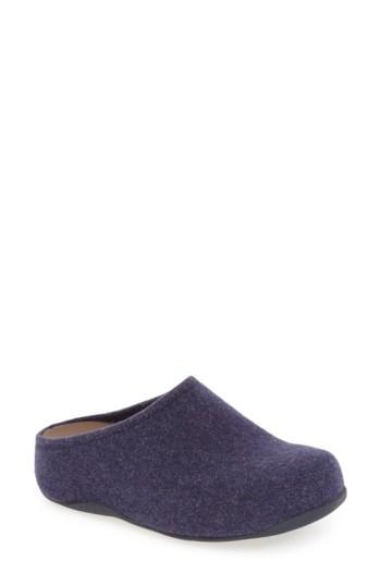Women's Fitflop 'shuv' Felt Clog Flat