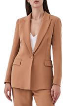 Women's Reiss Nuria Suit Jacket Us / 6 Uk - Orange