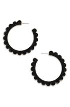 Women's Baublebar Scallop Hoop Earrings