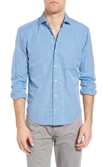 Men's Culturata Trim Fit Gingham Sport Shirt