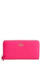 Women's Kate Spade New York Jackson Street Lacey Leather Wallet - Pink