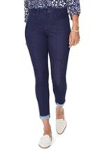 Women's Nydj Ami Cuffed Ankle Skinny Jeans - Blue