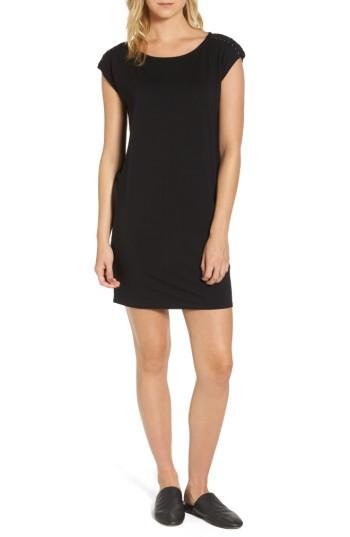 Women's Splendid Jersey Shift Dress - Black