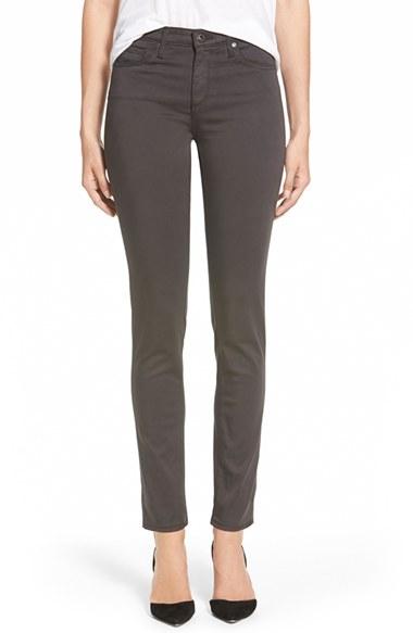Women's Ag 'the Prima' Cigarette Leg Skinny Jeans - Grey