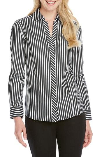 Women's Foxcroft Taylor Stripe Shirt