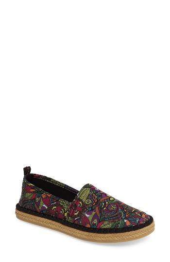 Women's Sakroots Eton Espadrille Flat M - Pink
