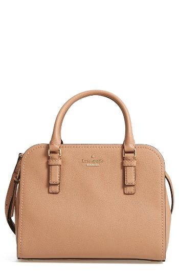 Kate Spade New York Jackson Street Small Kiernan Leather Top Handle Satchel - Brown