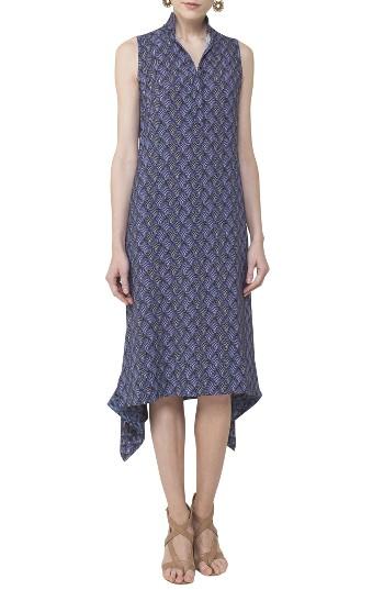 Women's Akris Punto Las Rocas Print Midi Dress