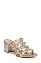 Women's Sam Edelman Suri Sandal M - Metallic