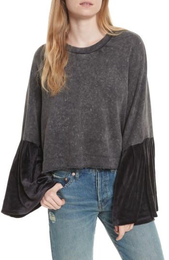 Women's Free People Sleeves Glorious Sleeves Pullover - Black