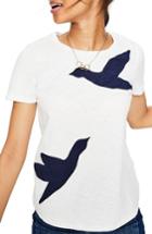 Women's Boden Crewneck Graphic Tee - Ivory