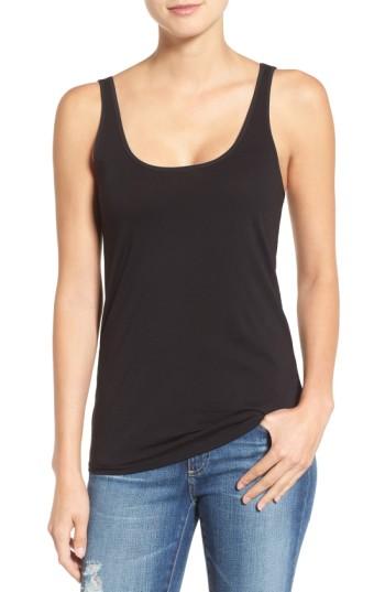 Women's Ag Isla Cotton Tank - Black