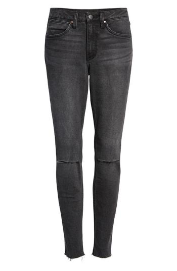 Women's Wrangler Ripped High Waist Skinny Jeans - Grey