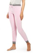 Women's Topshop Stripe Trim Velour Joggers Us (fits Like 2-4) - Pink