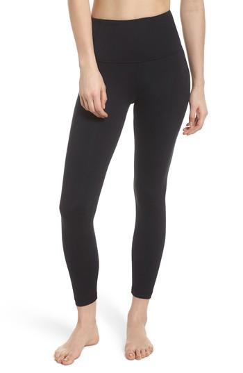 Women's Zella Lightweight High Waist Midi Leggings, Size - Black