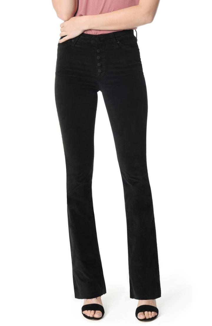 Women's Joe's Microflare High Waist Velvet Jeans