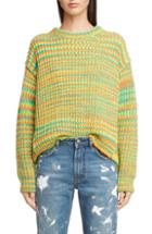 Women's Acne Studios Thin Stripe Oversized Sweater
