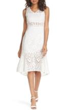 Women's Nsr Selma Sleeveless Eyelet Dress - White