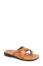 Women's Jerusalem Sandals 'abigail' Strappy Slide Sandal Us / 41eu - Brown