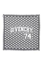 Women's Givenchy 74 Square Silk Scarf, Size - Black