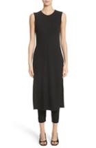 Women's Rosetta Getty Cotton Split Hem Tunic - Black