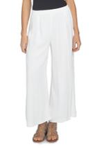 Women's 1.state Crepe Culottes, Size - Ivory