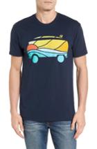 Men's Palmercash Beach Van Graphic T-shirt - Blue