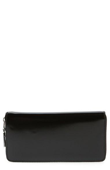 Men's Comme Des Garcons Continental Wallet - Metallic