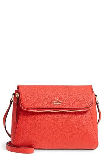 Kate Spade New York Carter Street - Berrin Leather Crossbody Bag - Red