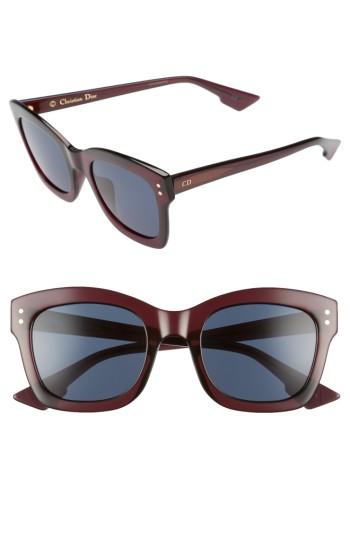 Women's Dior Izon 51mm Sunglasses - Plum