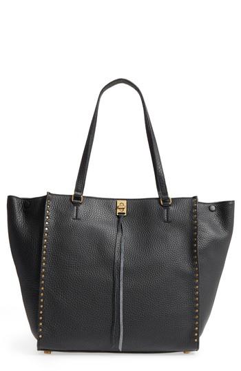 Rebecca Minkoff Darren Deerskin Leather Tote - Black