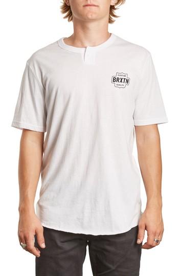 Men's Brixton Garth Henley - White