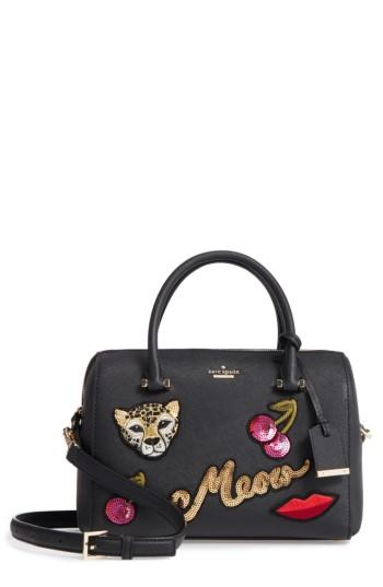 Kate Spade New York Large Lane - Ma Cherie Leather Satchel - Black