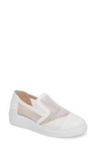 Women's Taryn Rose Calandra Slip-on Sneaker .5 M - White