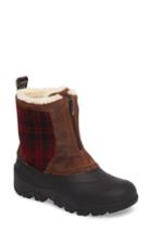 Women's Woolrich Fully Wooly Icecat Waterproof Insulated Winter Boot .5 M - Brown