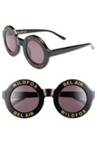 Women's Wildfox 'bel Air' 44mm Sunglasses - Black