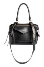 Givenchy Small Sway Leather Satchel - Black