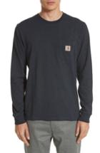 Men's Carhartt Work In Progress Pocket T-shirt, Size - Blue