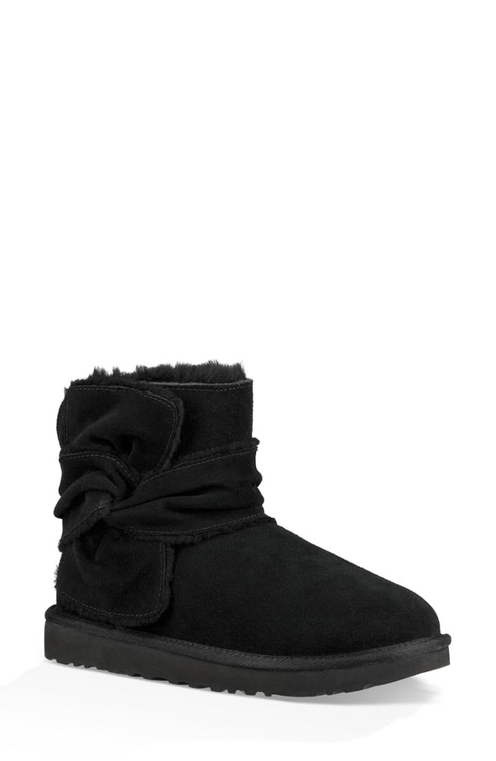 Women's Ugg Mini Bow Spill Seam Bootie