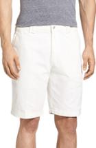 Men's Tori Richard 'carmel' Trim Fit Stretch Twill Shorts - White