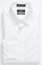 Men's Nordstrom Men's Shop Smartcare(tm) Traditional Fit Dress Shirt .5 34 - White