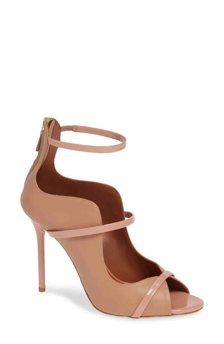 Women's Malone Souliers By Roy Luwolt Mika Triple Band Sandal .5us / 39eu - Beige