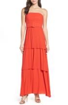 Women's Fame And Partners The Whittier Evening Dress - Orange