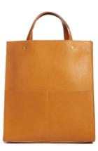 Madewell The Passenger Convertible Leather Tote - Brown