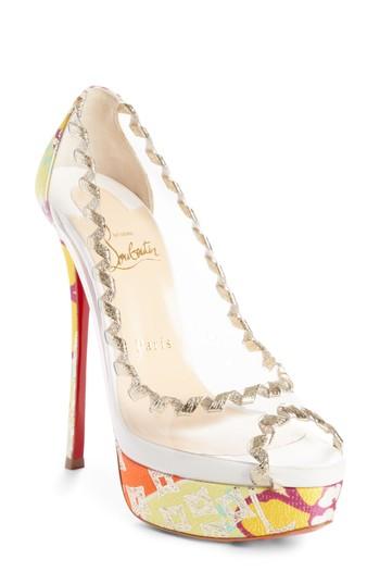 Women's Christian Louboutin Fictoire Pump Us / 36eu - Pink