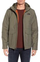 Men's The North Face Cross Boroughs Triclimate Waterproof 3-in-1 Jacket - Green