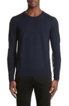 Men's Burberry Carter Merino Wool Crewneck Sweater - Grey