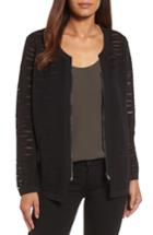 Petite Women's Nic+zoe Aurora Jacket, Size P - Black