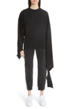Women's Vetements In Progress Crewneck Sweatshirt - Black